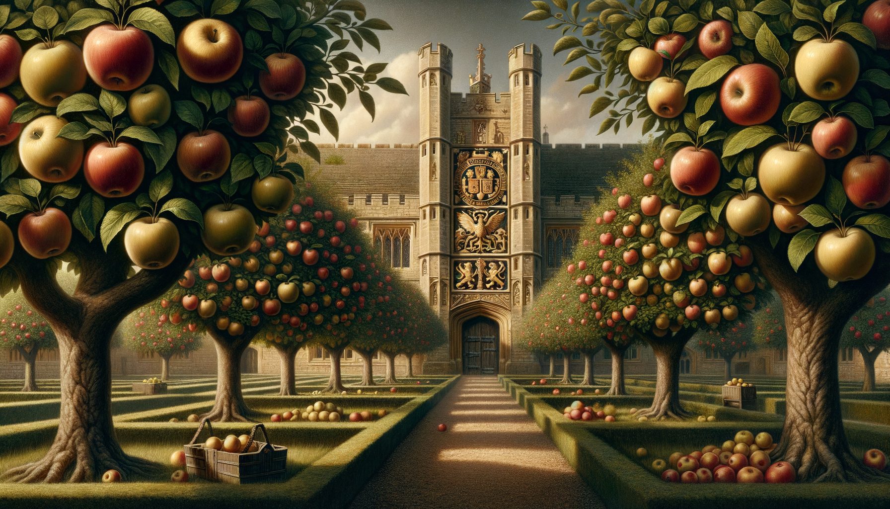 De Koninklijke Geschiedenis van de Appelboom: Gebruik en Symboliek in Koninklijke Tuinen en Heraldiek